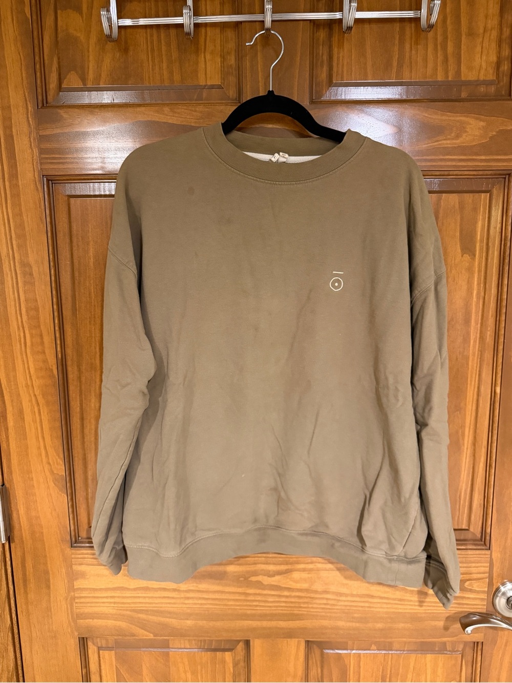 Grey Label Crewneck Sweater in tan